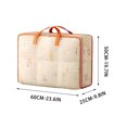 thumbnail image 1 of Xihbxyly Artículos Bolsa de Almacenamiento de Edredón de Gran Capacidad para Ropa, Cosas, Equipaje, Bolsas Móviles, Bolsas Organizadoras a Prueba, Bolsas Tejidas, 1 of 1