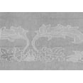 thumbnail image 1 of Ahgly Company Indoor Rectangle Abstract Gray Modern Area Rugs, 4' x 6', 1 of 4