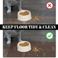 thumbnail image 4 of Dog Food Mats for Floors Super Absorbent, Pet Cat Food Mat - Non Slip Dog Bowl Mats for Food and Water, Eco-Friendly Boho Dog Placemats Feeding Mat, 4 of 6