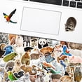 thumbnail image 2 of 100 pegatinas de animales para niños, pegatinas de animales con foto real, impermeables, portátiles con bolsa sellada, 2 of 4