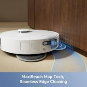MOVA E40 Ultra Robot Vacuum and Mop,19,000Pa Suction,Anti-Tangle Side Brush,All-in-One Station,Hot Air Drying