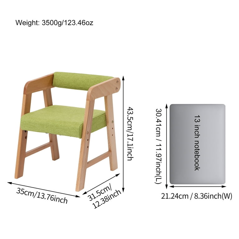 Wooden Children s Chair Height Adjustable Kindergarten Activity