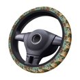 thumbnail image 2 of Bingfone Forest Maple Leaf Husky Steering Wheel Cover - Universal 15 Inches Car Steering Wheel Covers Grip Auto Internal Accessories, 2 of 6