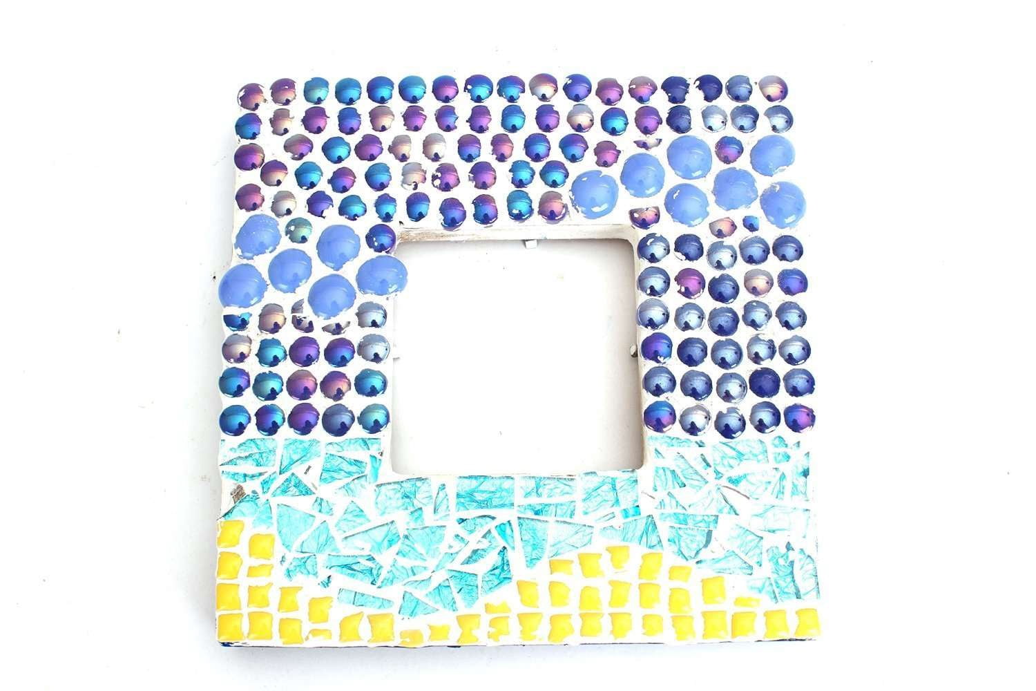 Milltown Merchants Droplet Round Mosaic Ceramic Tile Approx. 1/2 Inch (3 lbs)