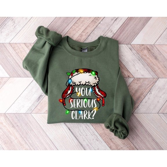You Serious Clark? season Vacation Quote Sweatshirt, season Sweater, Retro Style season Lights, season Sweatshirt All Size S-5Xl Tshirt All Size S-5XL