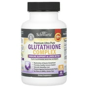 BioSchwartz Glutathione Complex with Milk Thistle Extract | Liver & Immune Support Supplement | 60Ct