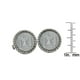 American Coin Treasures 12426 Israel Menorah Boutons de Manchette – image 3 sur 3