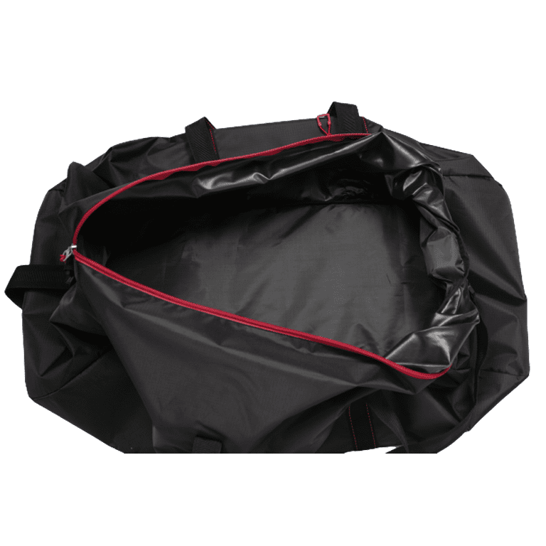 How much will it hold?  Expedition Large Leather Duffle Bag 