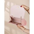 thumbnail image 6 of Women's Pink Pearl Handle Evening Clutch Purse, Elegant Bridal Party Handbag for Wedding, Prom and Banquet, 6 of 6