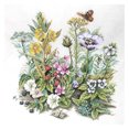 thumbnail image 1 of Hilo Algodón Ecológico Bordado No Manchú 11CT Impresión 3 Hebras 40x40cm Kit Serie Flores Punto Cruz, 1 of 9