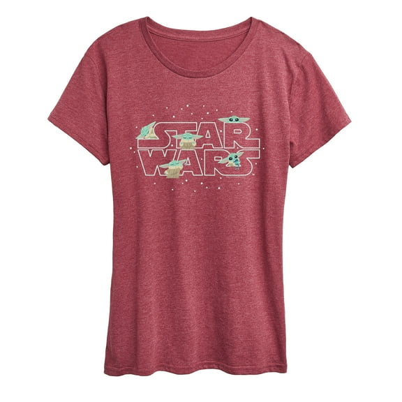 Star Wars - The Mandalorian Grogu Star Wars   - Wo Men's Short Sleeve Graphic T-Shirt