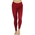thumbnail image 4 of ToBeInStyle Women's Skinny Fit Cotton Full Length Leggings Tights - Regular and Plus Sizes, 4 of 4