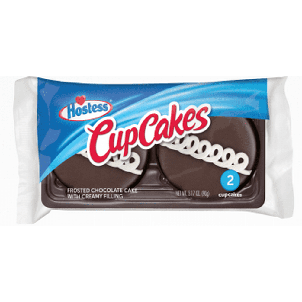 Hostess Chocolate CupCake SingleServe 3.17 ounces 2 count Walmart