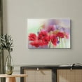 thumbnail image 2 of wall26 Canvas Print Wall Art Watercolor Smudge Vibrant Red Daisy Field Floral Botanical Illustrations Modern Art Rustic Scenic Colorful Multicolor for Living Room, Bedroom, Office - 16"x24", 2 of 5