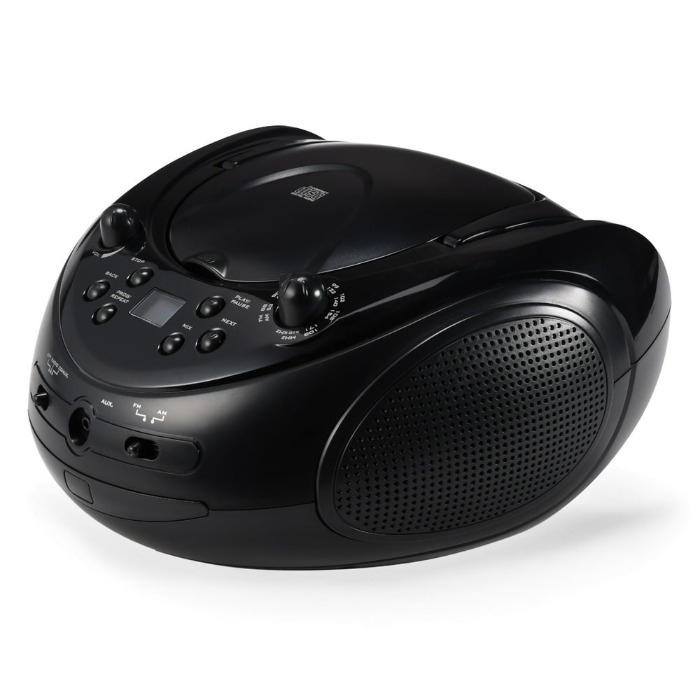 Onn Portable Cd Boombox With Am/Fm Radio