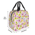 thumbnail image 2 of KLL Easter Egg Print Insulated Lunch Bag Women, Reusable Cute Tote Lunch Box for Adult & Men, Leakproof Cooler Lunch Bags for Work Office Travel Picnic, 2 of 5