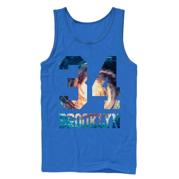 Men's Lost Gods 34 Brooklyn  Tank Top Royal Medium