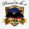 thumbnail image 3 of CafePress - Proud To Be A Veteran Sweatshirt - Crew Neck Sweatshirt, 3 of 4