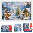 thumbnail image 5 of 2025 New Puzzle Advent Calendar, Christmas Advent Calendar Puzzle, Santa Claus Jigsaw Puzzles, Family Game Xmas Advent Puzzle Gifts, 5 of 7