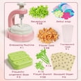 thumbnail image 4 of Kids' DIY Flower Craft Kit with Embossing Machine – 90 Colored Petals, 28 Stems, Vase & Accessories for Creative Paper Bouquet Making, Hands-On Art Project to Boost Crafting & Aesthetic Skills,, 4 of 6