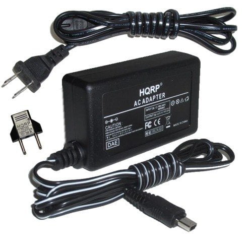 HQRP AC Power Adapter / Charger compatible with Canon ZR850, ZR900