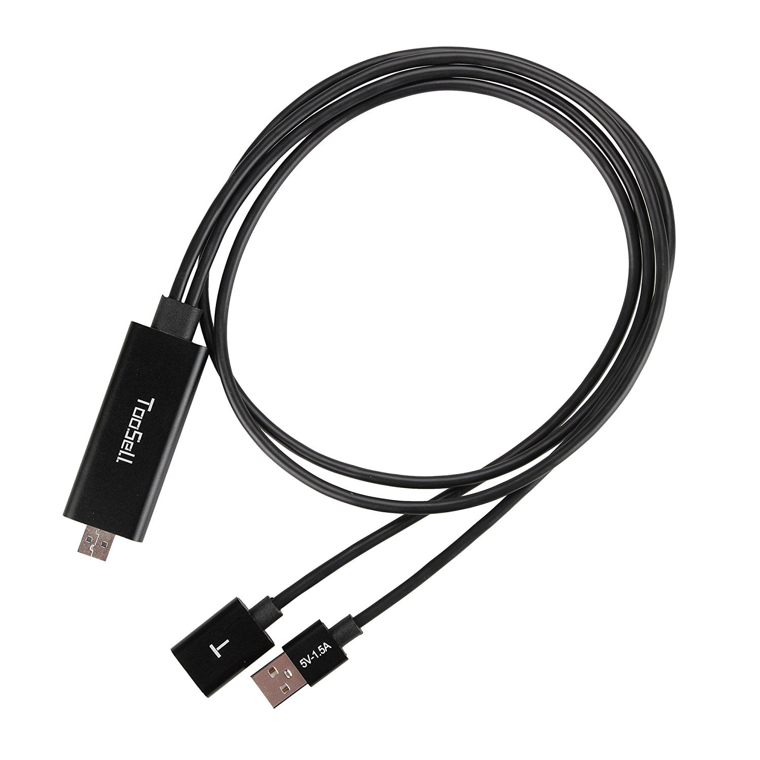 TOOSELL Lightning to HDMI Adapter Cable 10ft 1080P MHL to HDMI Video AV