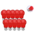 thumbnail image 3 of Ampoule LED Rouge Écoénergétique A19 3 Watts - Éclairage Longue Durée, 3 of 4