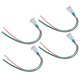 thumbnail image 3 of 4 Sets 10mm Waterproof Dual-Color LEDs, Red/Green, Common Anode, 12-24V, Pre-Wired, 3 of 5