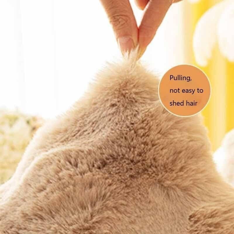 BH-JJSMGS Plush Recliner Slipcovers Recliner Chair Covers Armrest Covers Headrest Cover for Sofa Recliner Protector Couch Sofa Covers, Soft Fuzzy Fluffy Anti-Slip Furniture Protector