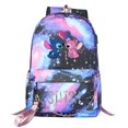 thumbnail image 1 of Stitch Kawaii niños niñas niños escuela libro bolsas mujeres Usb cadena mochila lona hombres Laptop mochila mochila, 1 of 2