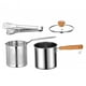 thumbnail image 5 of Olla para freír, calentador de leche, freidora de aceite, olla para cocinar, tapa de vidrio, olla para patatas fritas, pollo frito, restaurante, 5 of 9