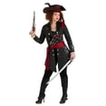 thumbnail image 2 of Womens Fearless Pirate Costume, 2 of 11