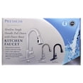 thumbnail image 3 of Phoenix PF231766 Premium Slimline Single Handle with Power Boost Pull Down Kitchen Faucet - Matte Black, 3 of 4