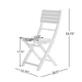 thumbnail image 4 of Acacia Wood Folding Dining Chairs Set of 2, 4 of 8