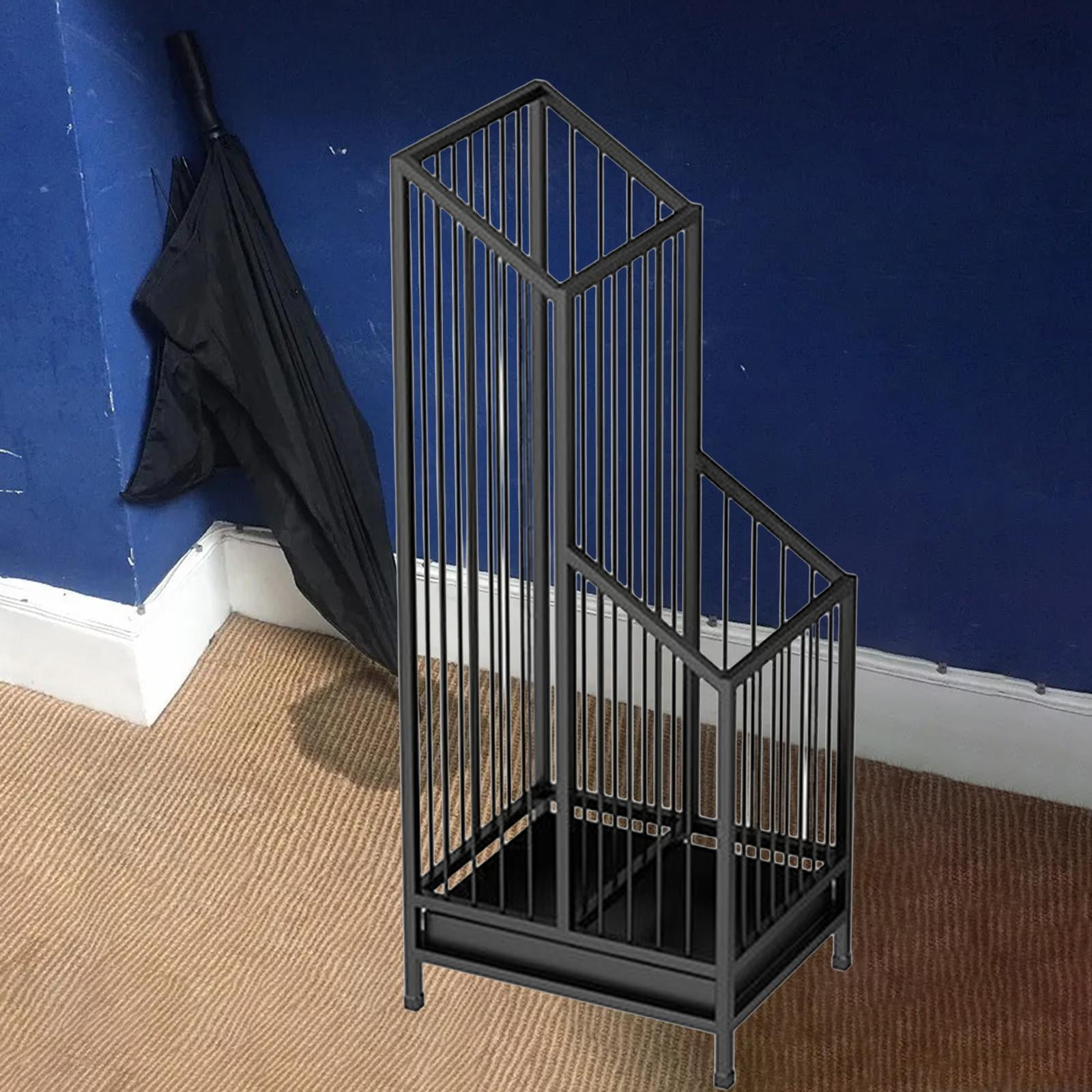 Baoblaze Standing Umbrella Holder Stand Rack for Hotel Entry Black