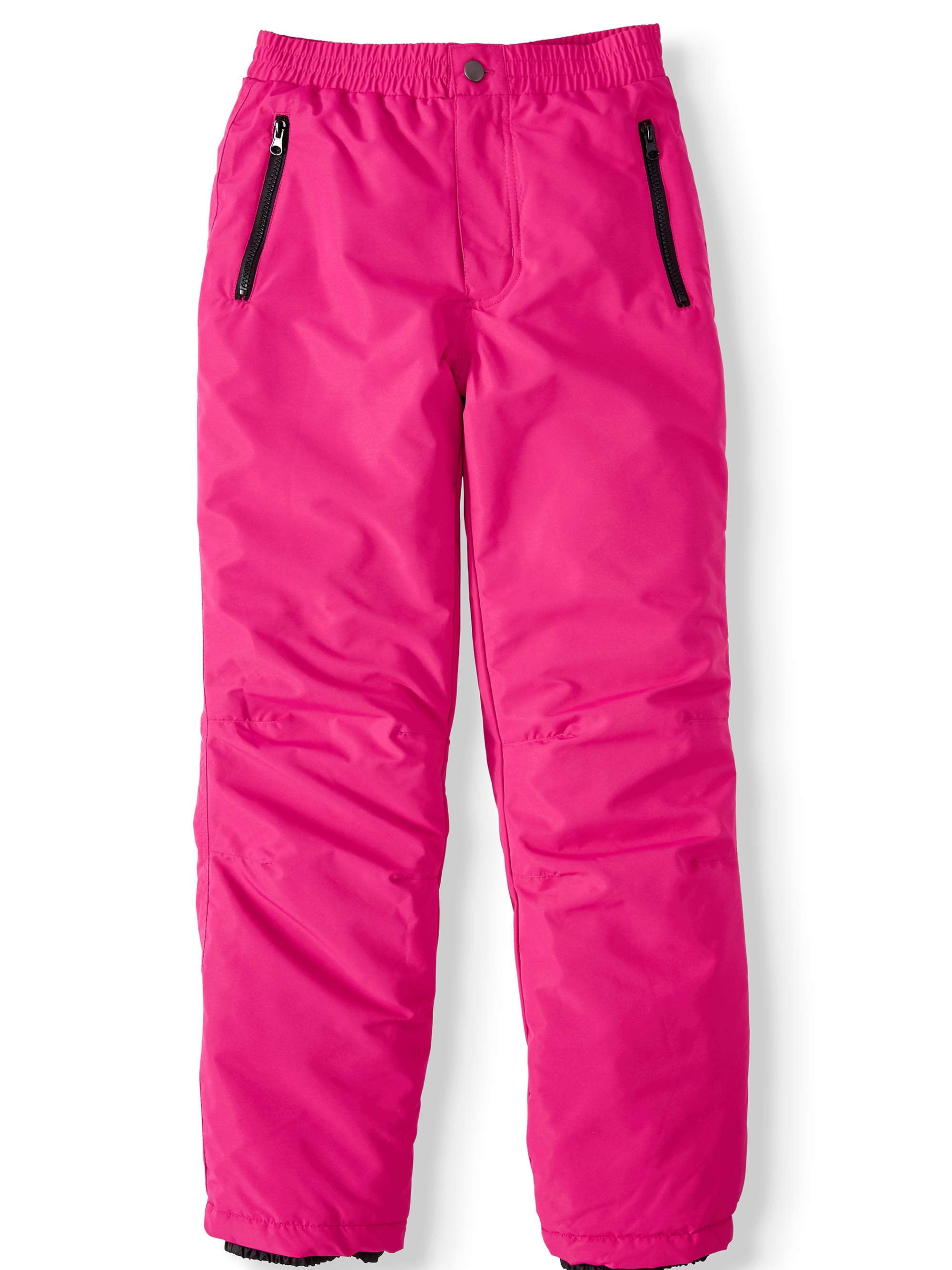 GIRLS SIZE 6//6X INSULATED WINTER SNOW//SKI PANTS PINK by CHAMPION BRAND NEW!