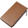 thumbnail image 1 of Carteras delgadas para hombres - Cartera de cuero con clip para billetes para hombres - Tarjetero minimalista, 1 of 5