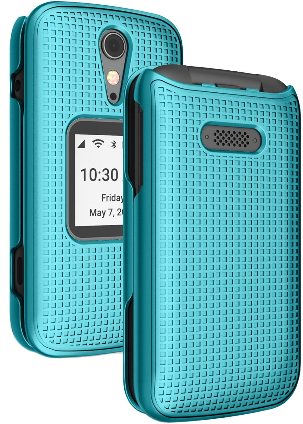 case-for-lively-flip-phone-nakedcellphone-teal-mint-cyan-protective