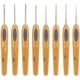 thumbnail image 1 of Kit de 8 agujas de crochet para coser, hilo ergonómico con mango suave, herramientas para tejer suéteres, 1 of 14