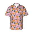 thumbnail image 2 of Picia Fruit Gentle Cotton Regular Fit Short Sleeve Casual Hawaiian Shirt for Men-3X-Large, 2 of 8