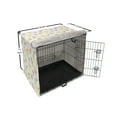 thumbnail image 6 of Watercolor Dog Crate Cover, Aquarelle Floral Drawing on Plain Backdrop Pattern, Easy to Use Pet Kennel Cover Small Dogs Puppies Kittens, 7 Sizes, Multicolor, by Ambesonne, 6 of 6