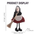 thumbnail image 3 of Clearance Hangs under $10,Witch Dolls Hanging Pendant For Halloween Festives Indoor Outdoor Decorations Garden Embellishment, 3 of 9