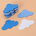 thumbnail image 3 of 24pcs EVA Clouds Wall Sticker Decoration for Kindergarten Classroom DIY Crafts, 3 of 3