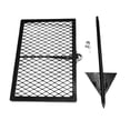 thumbnail image 1 of Texsport 24 x 16 Acier Réglable Extérieur Grille Pivotante à Flamme Ouverte, 1 of 4