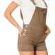 thumbnail image 4 of Jumper Mujer Short Overol Rasgado Con Bolsas Casual Urbano Verde verde CH Incógnita 330501, 4 of 6