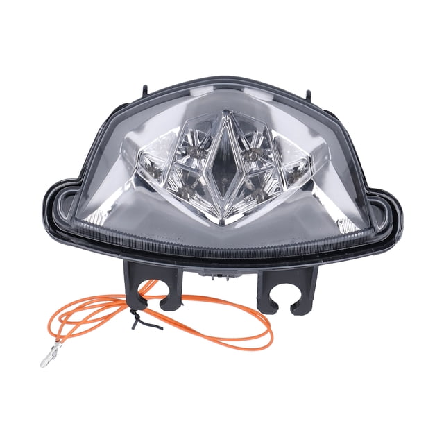 Motorbike Stop Lamp, Impact Resistant Motorcycle Taillight Assembly PVC Plastic For Autocycle Smoky
