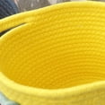 thumbnail image 2 of Agiferg Handmade Cotton Woven Basket Cartoon Desktop Storage Basket Cosmetics Storage, 2 of 4