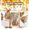 thumbnail image 5 of Fall Gnome Pillow Covers 16x16 Set of 4, Maple Leaves Throw Pillow Covers Farmhouse Harvest Pillowcase Autumn Orange Outdoor Decorative Cushion Case for Home Living Room, 5 of 5