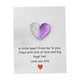 thumbnail image 1 of Fiudx Corazón de Bolsillo, Diseño Cálido y Acogedor, Regalo Considerado con Tarjeta de Felicitación, Día de San Valentín, Cumpleaños, Boda, Múltiples Usos para Familiares y Amigos, Tamaño 9 X 7 Cm, R, 1 of 6