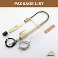 thumbnail image 2 of CASAINC Single Handle Kitchen Faucet with Pull Down Sprayer, Deck Mounted, Brushed Gold, 2 of 4